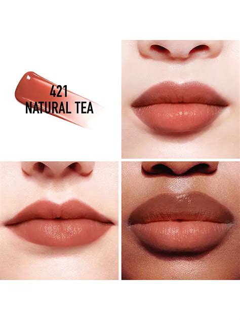 dior lip tint 421 natural tea|More.